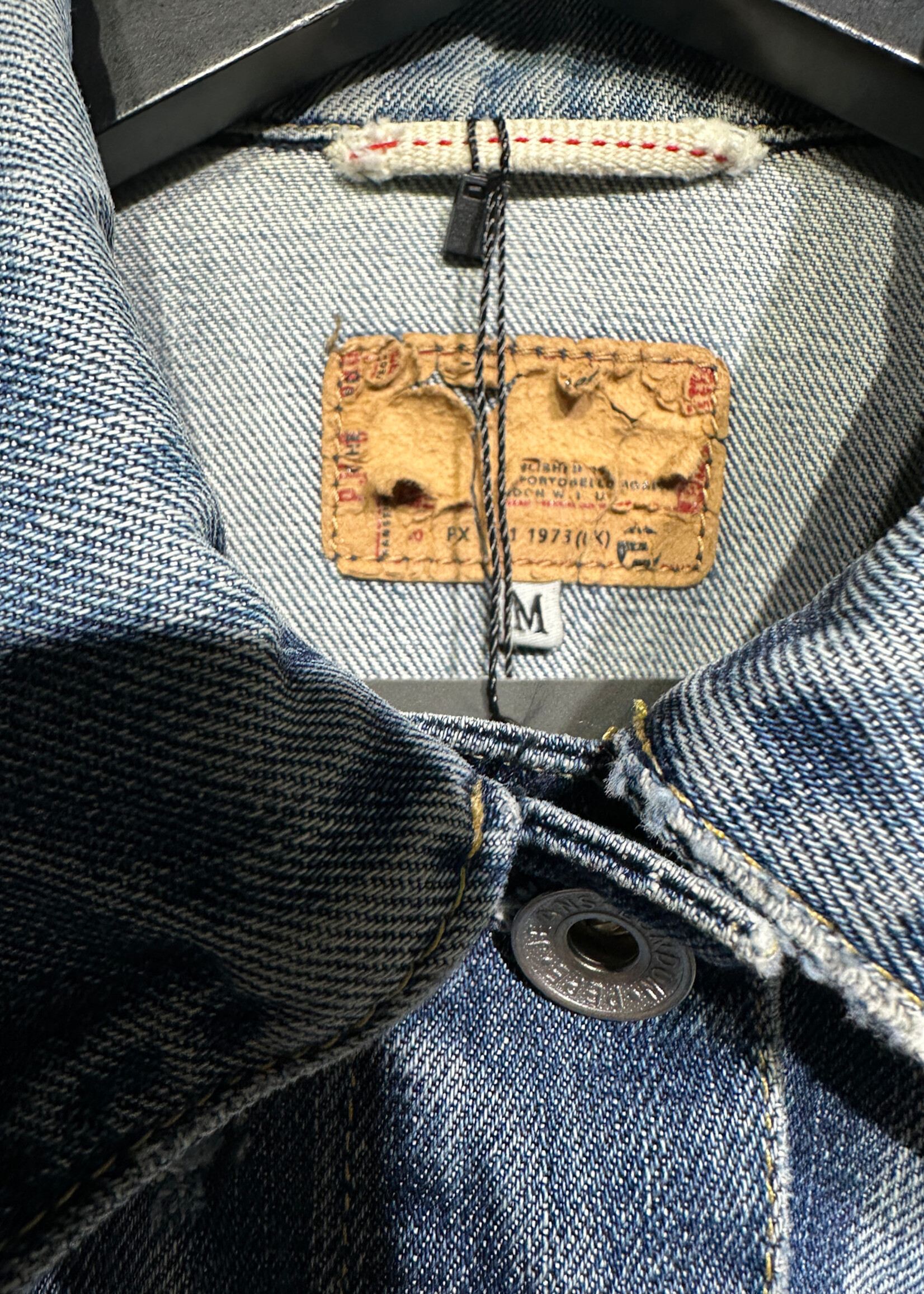 Y2K Pepe Jeans Distressed Jean Jacket Fem M