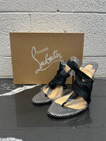 Louboutin PVC Wrap Heels 37/6.5