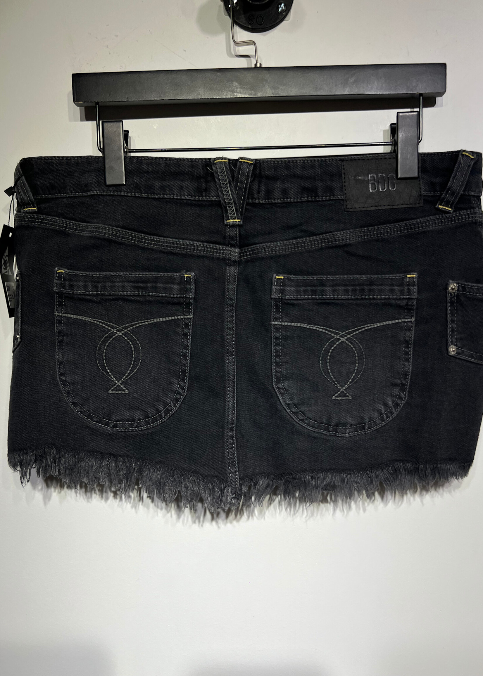 BDG NWT Black Denim Mini Skirt XL/32