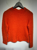 Twiggy Vintage Orange Knit Sweater L