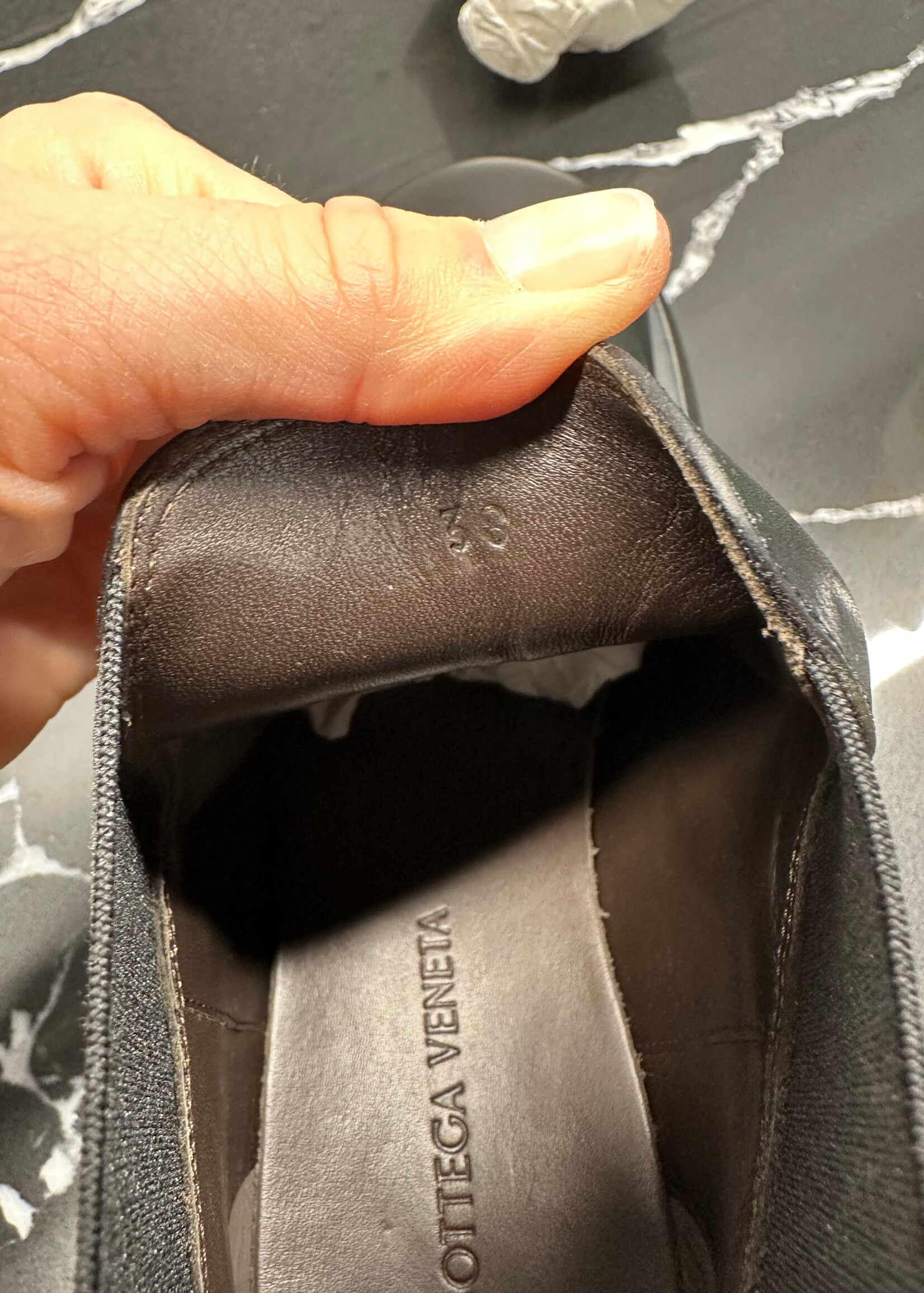 NIB Bottega Veneta Lug Ankle Boots 38/7.5