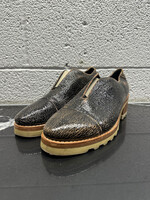 Acne Studios Crack Paint Slip On Derbies 37/6.5