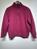 Lululemon Magenta 1/2 Zip Sweater Fem L