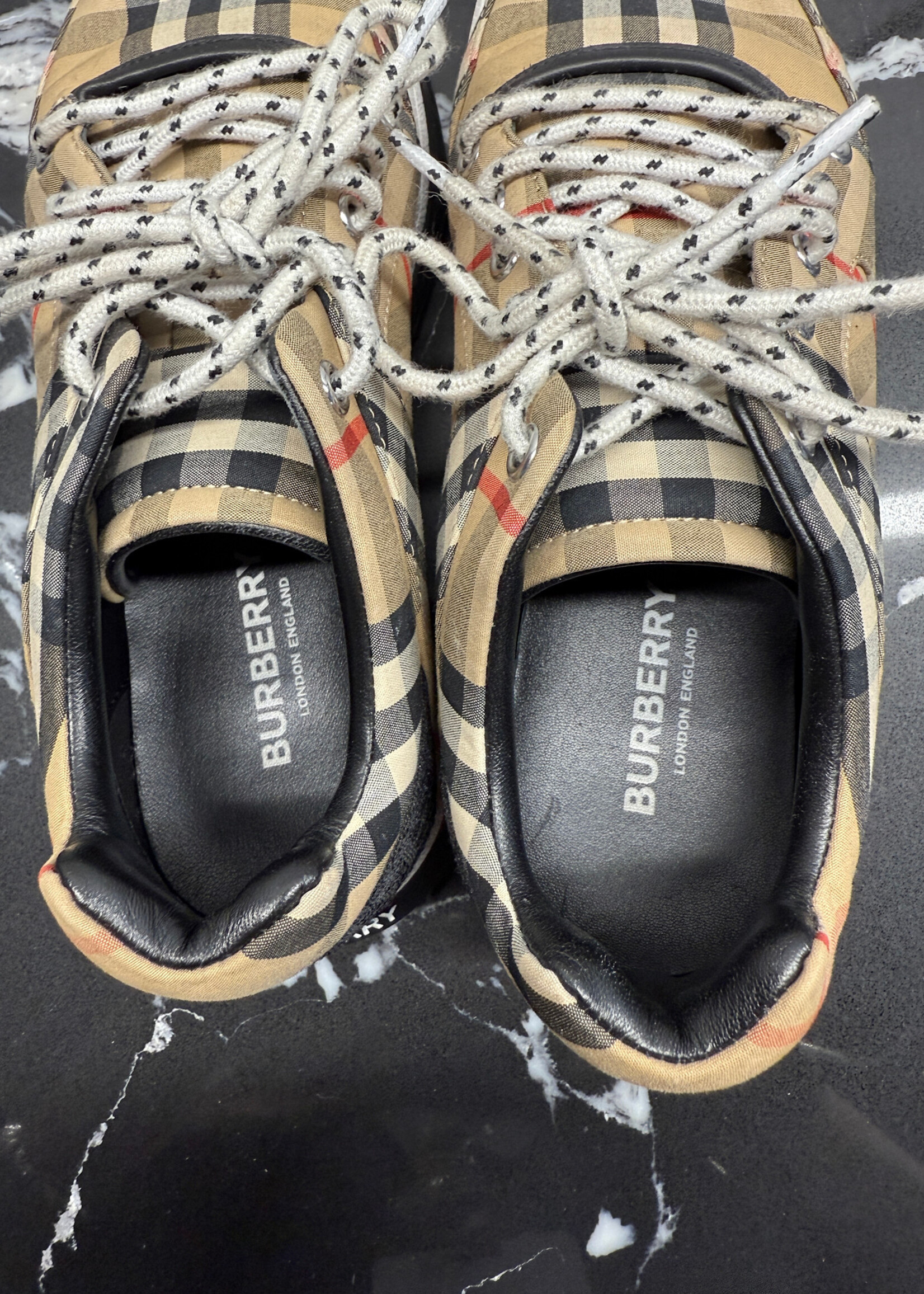Burberry 'Brockton' Nova Check Sneakers 35/ US 5