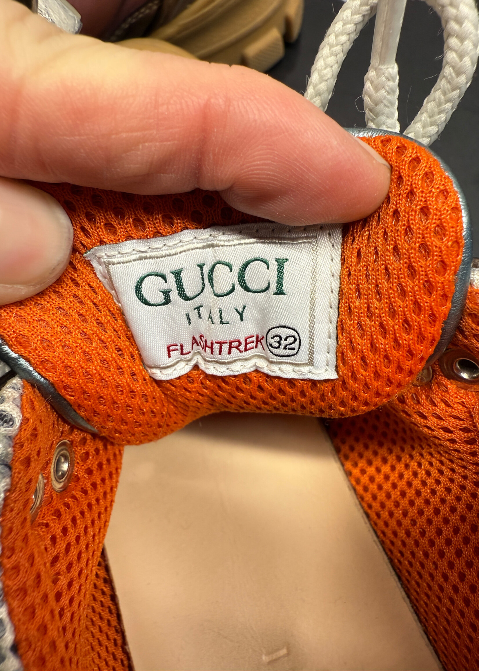 Gucci Flashtrek Youth Sneakers US1/32