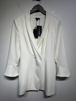 NWT NBD White Bell Sleeve Blazer XS