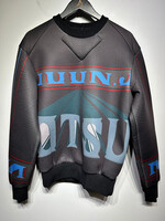 Juun J Puffed Black Crewneck Masc L AS IS