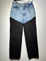 NWT Piral Black Black Split Mid Wash Jeans 28