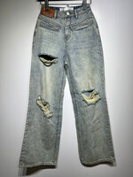 NWT Ann Andelman Reverse Green Tint Jeans 24