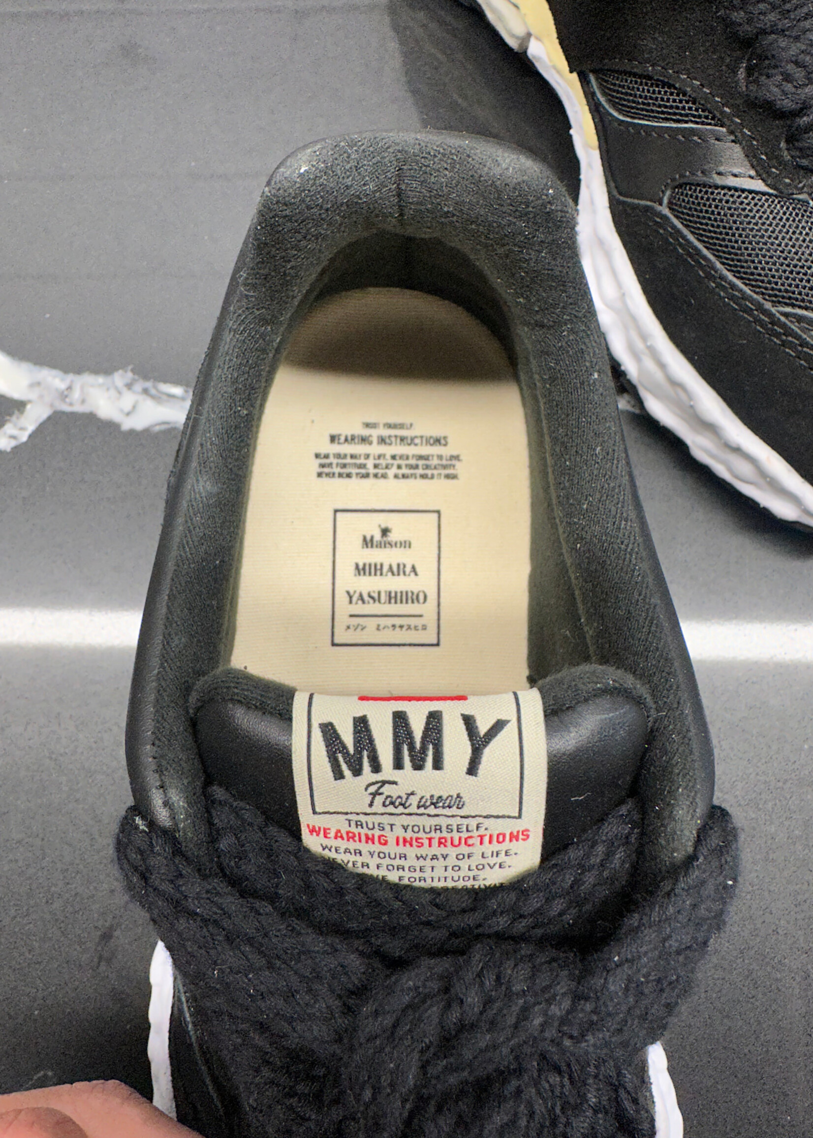 DS Maison Mihara Yasuhiro 'George' Sneakers 38/Fem 7.5