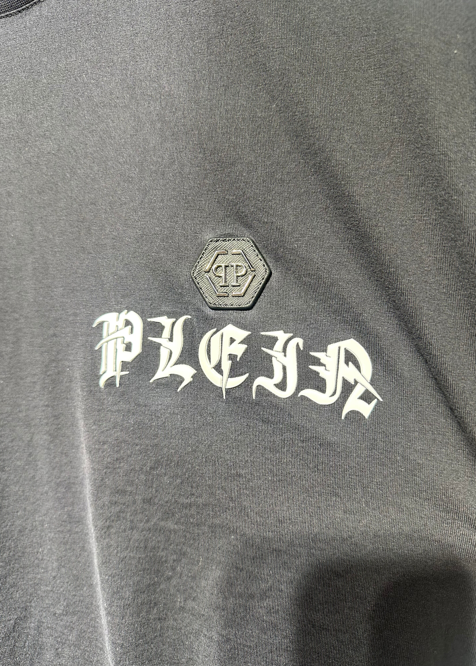 Phillip Plein Black Logo Tee L