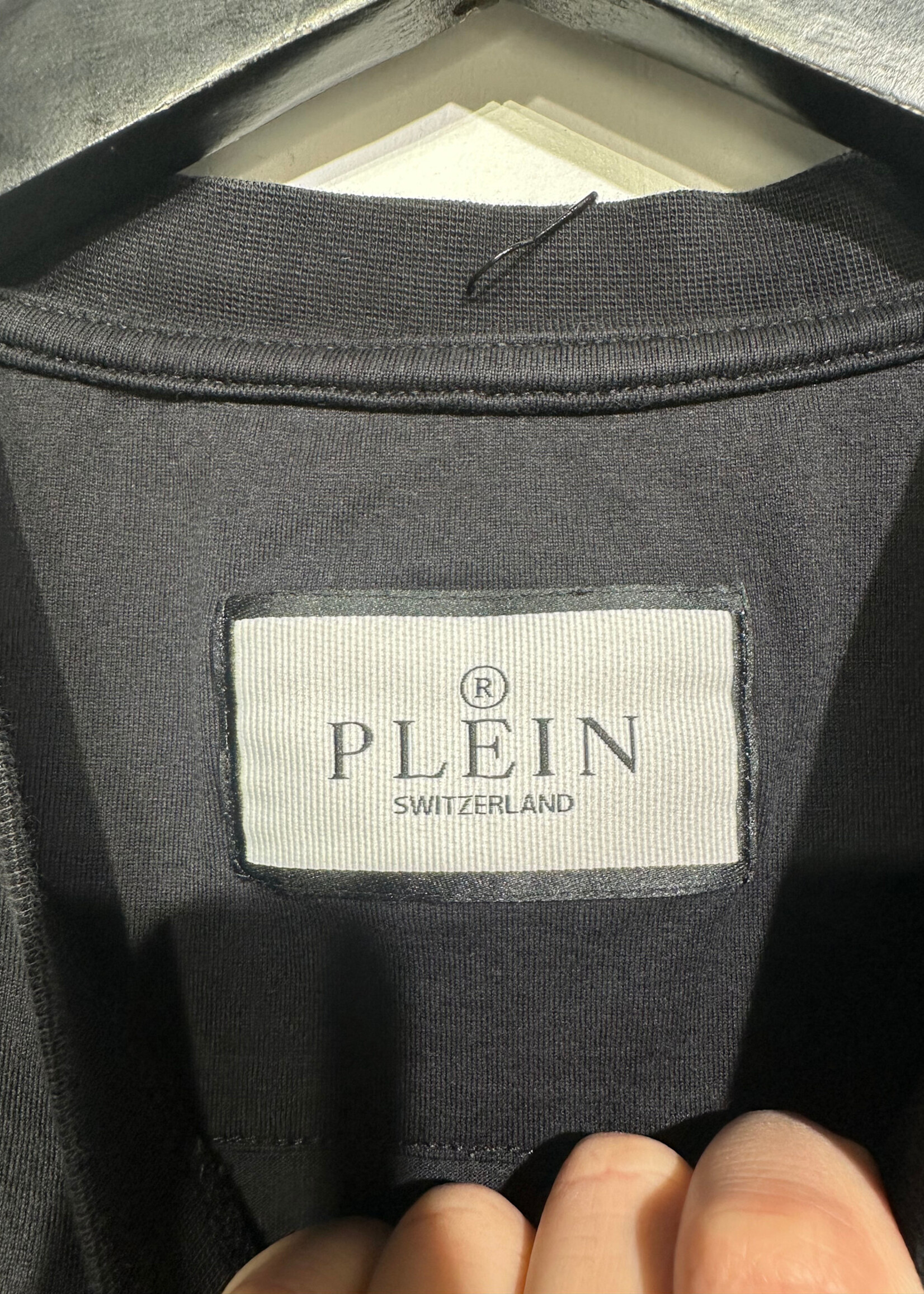 Phillip Plein Black Logo Tee L