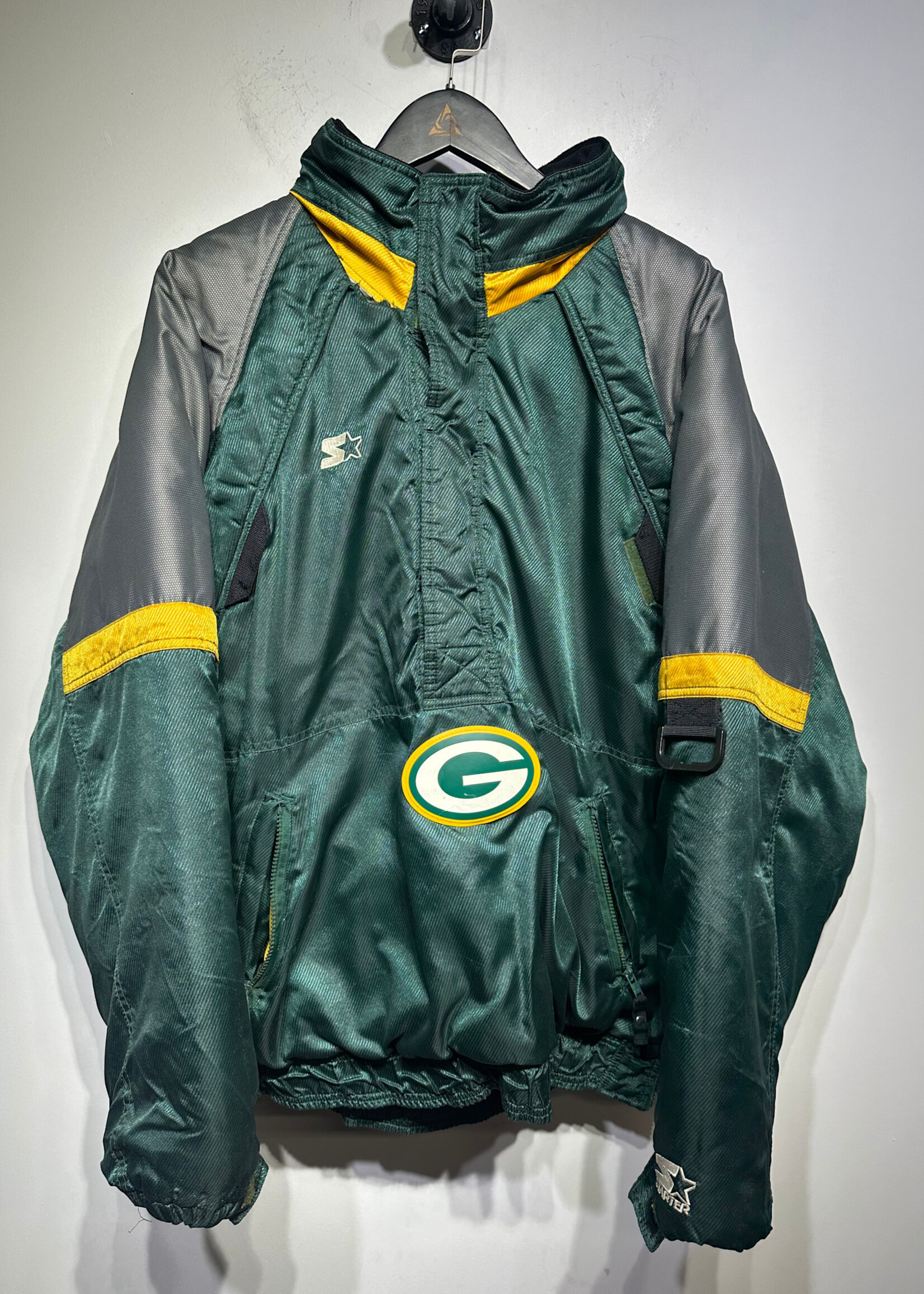 Vintage NFL Starter Packers Puffer Jacket XL AS IS