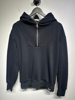 Diesel Black Label 1/4 Zip Hoodie L