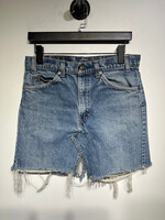 Vintage Levi's Orange Tab Rework Denim Skirt 31