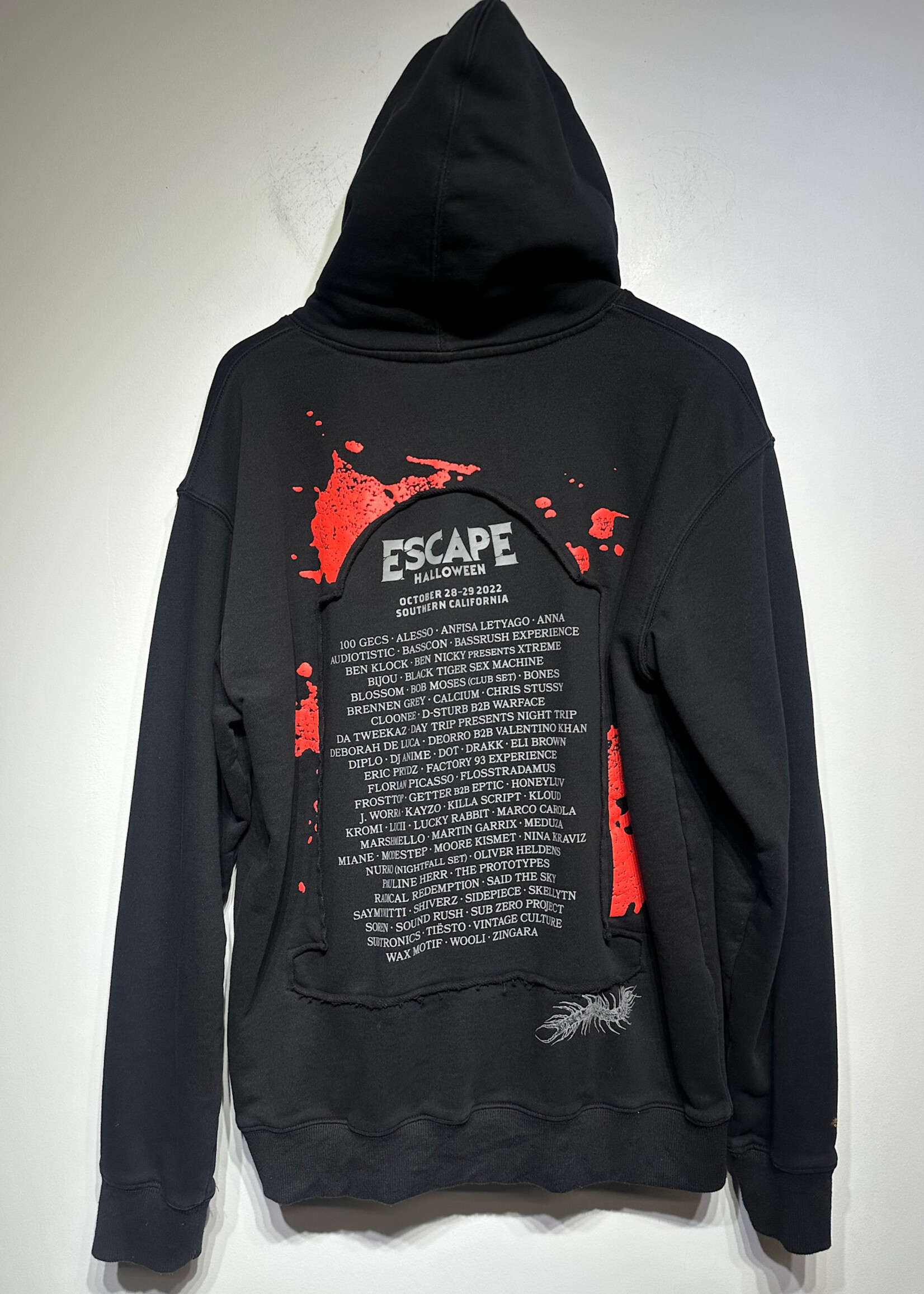 Insomniac Escape Black Hoodie L