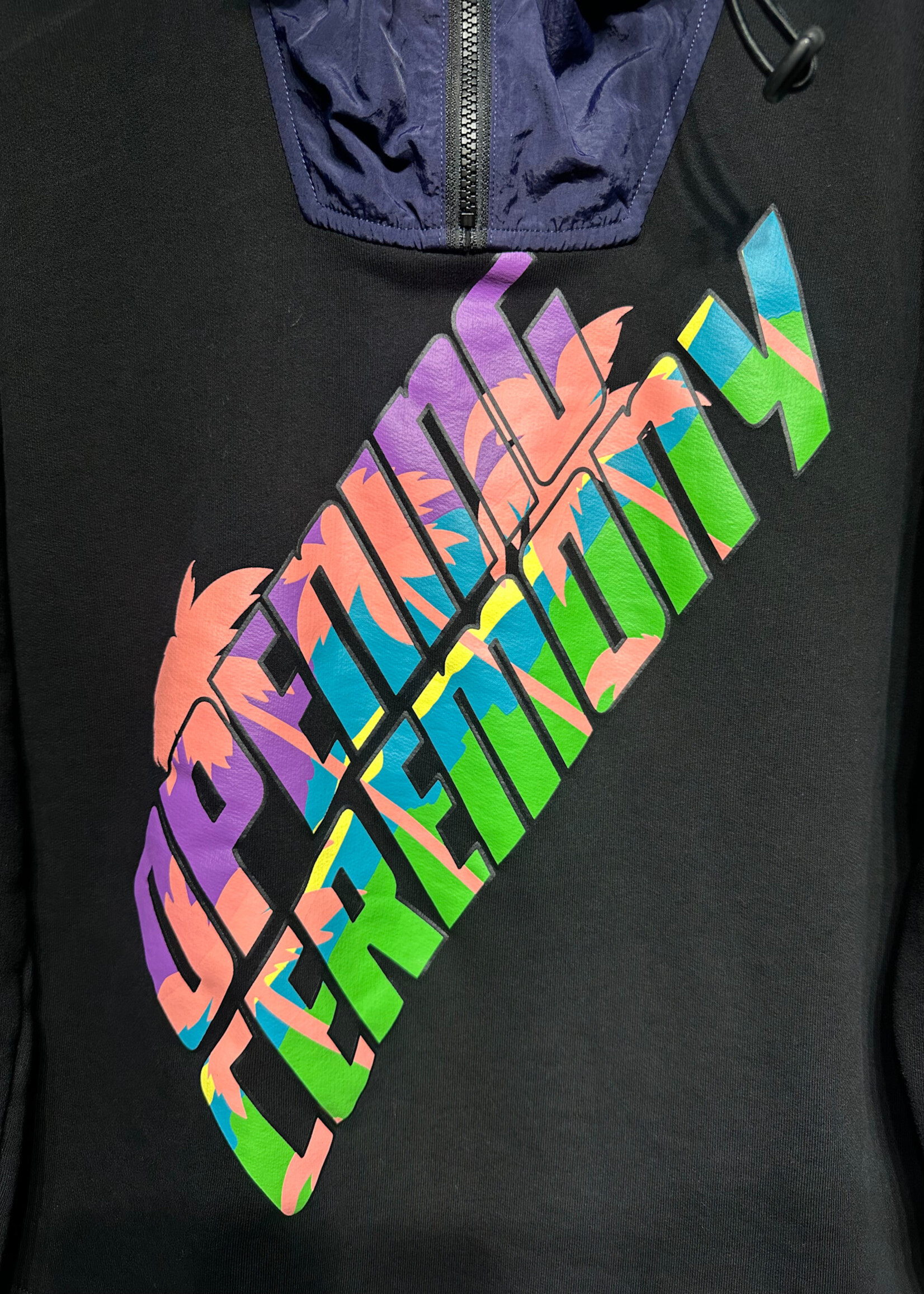 Opening Ceremony Black Windbreaker Hoodie Masc L
