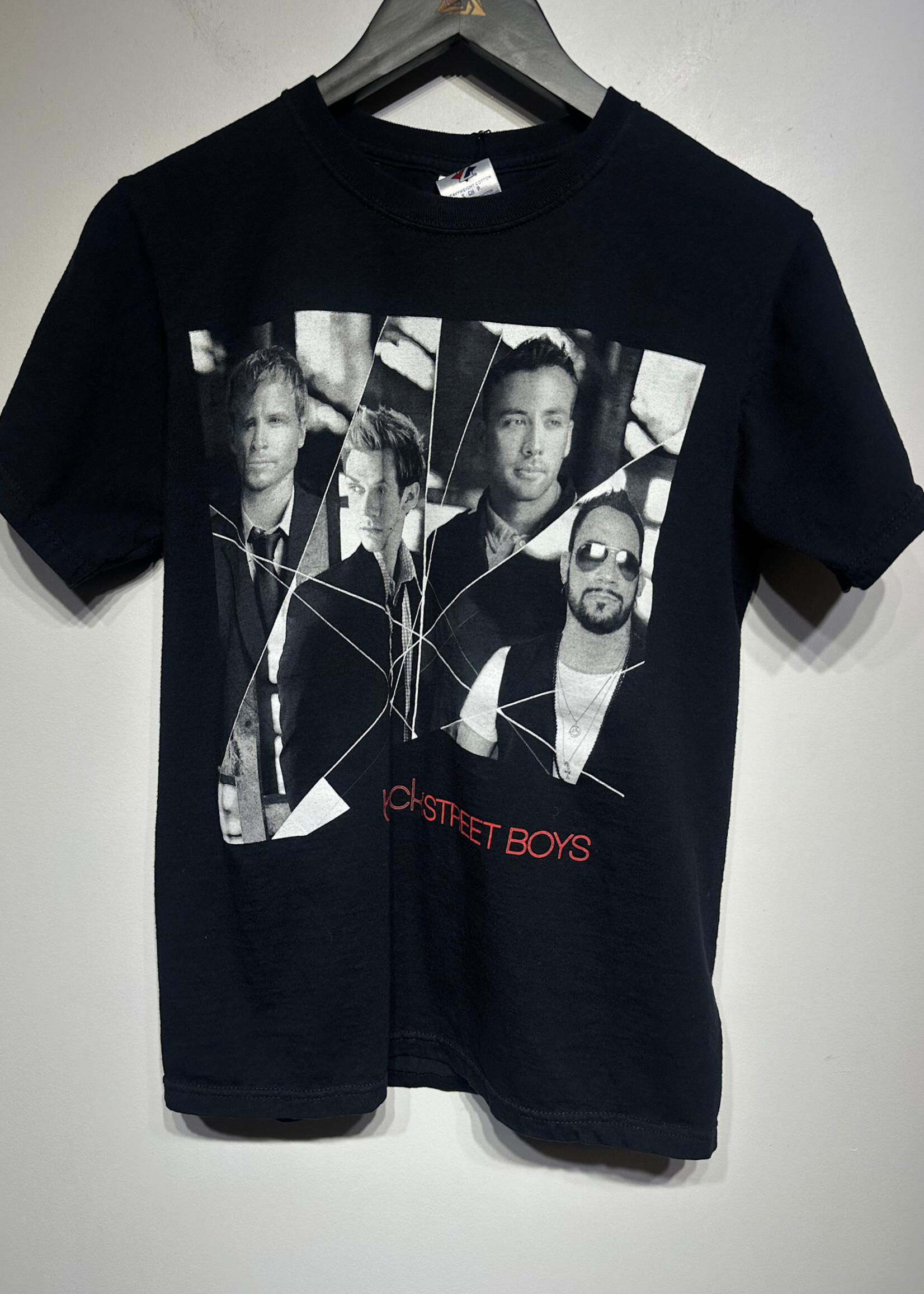 Back Street Boys Black Tee S