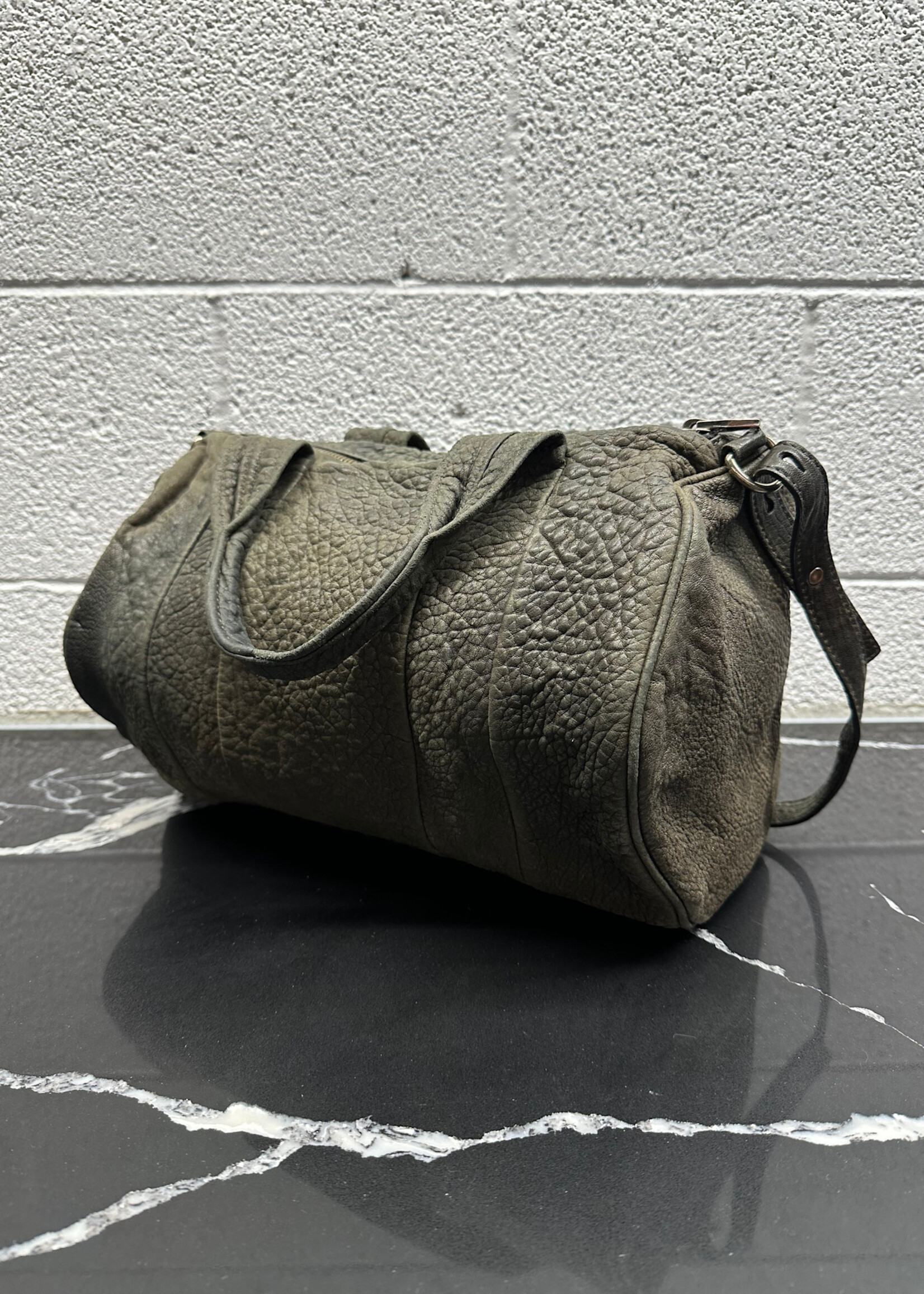 Alexander Wang Grey Rocco Handbag