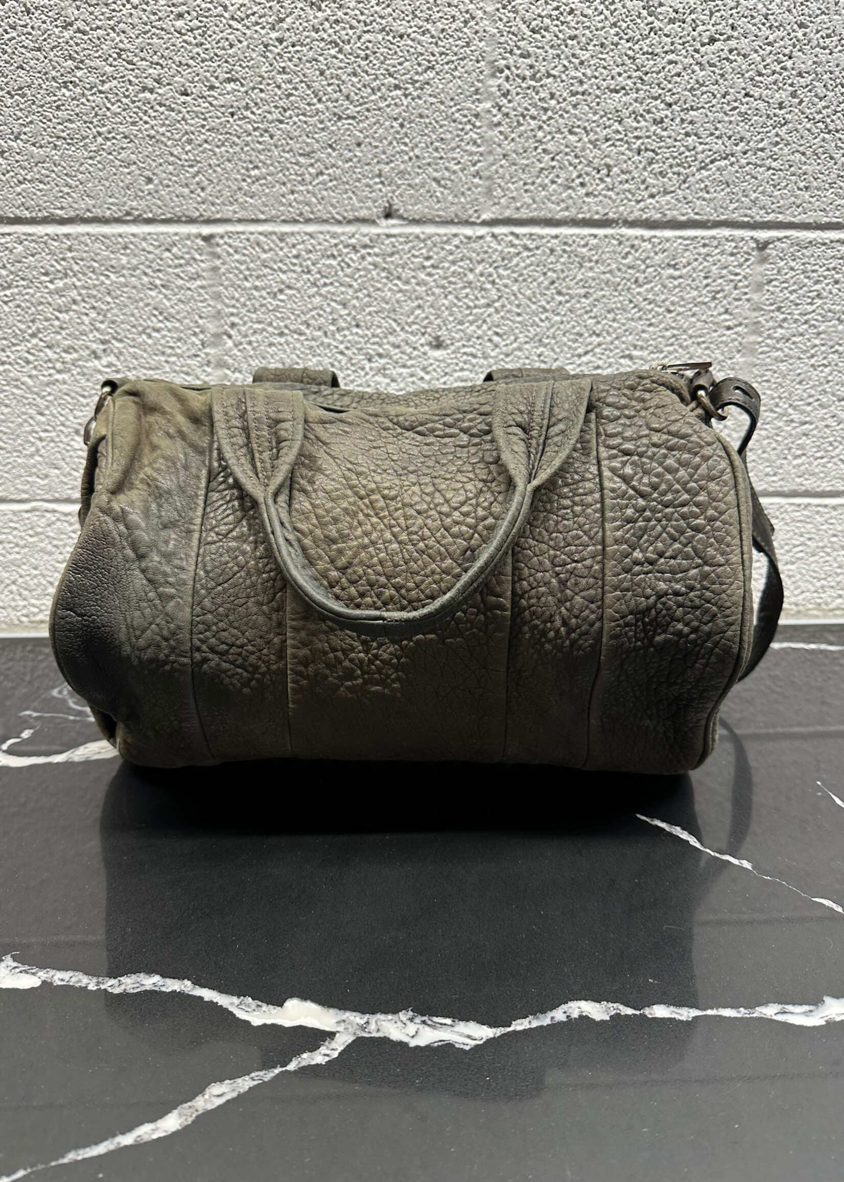Alexander Wang Grey Rocco Handbag