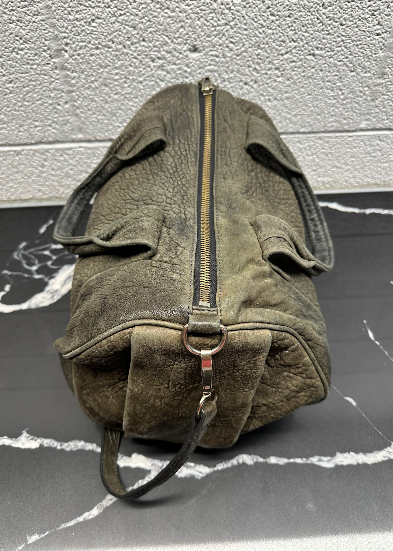 Alexander Wang Grey Rocco Handbag