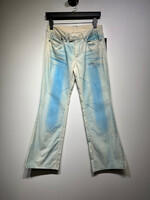 Diesel Y2K Blue Dye Bootcut Pants Fem 29 AS IS