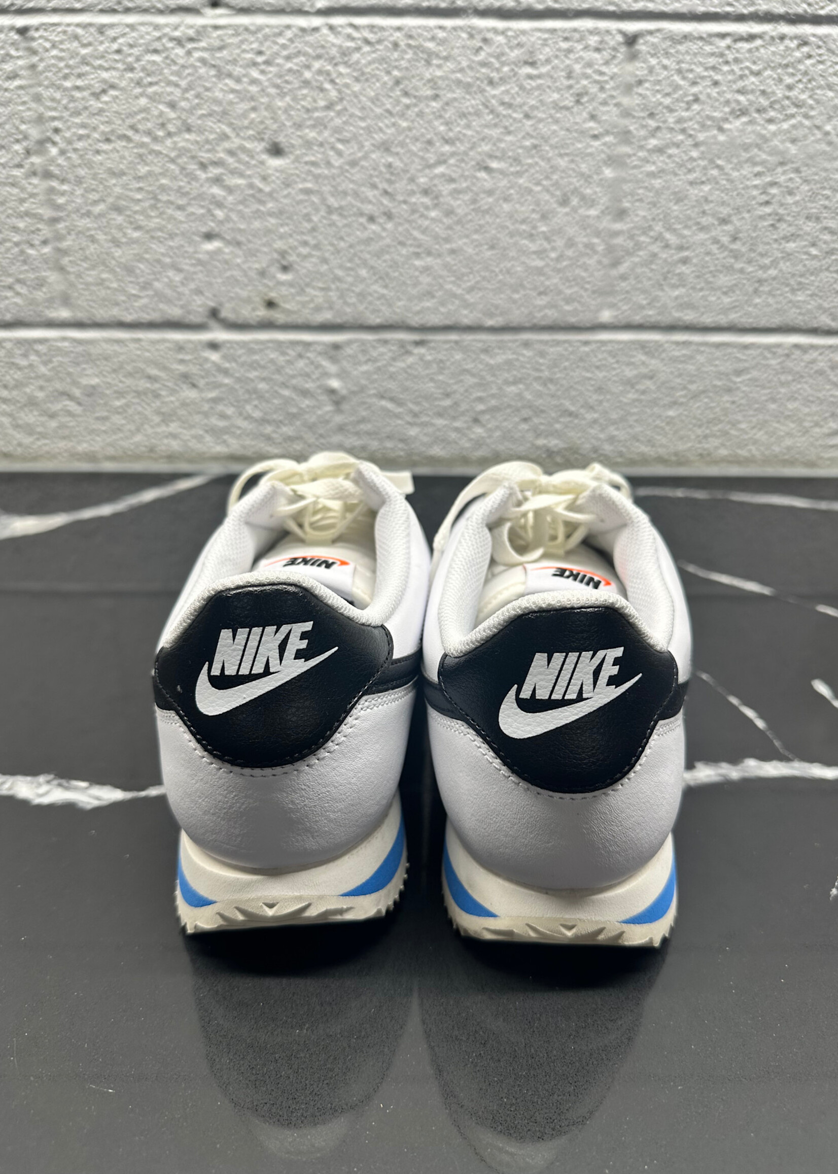 Nike White Blue Cortez Masc 9