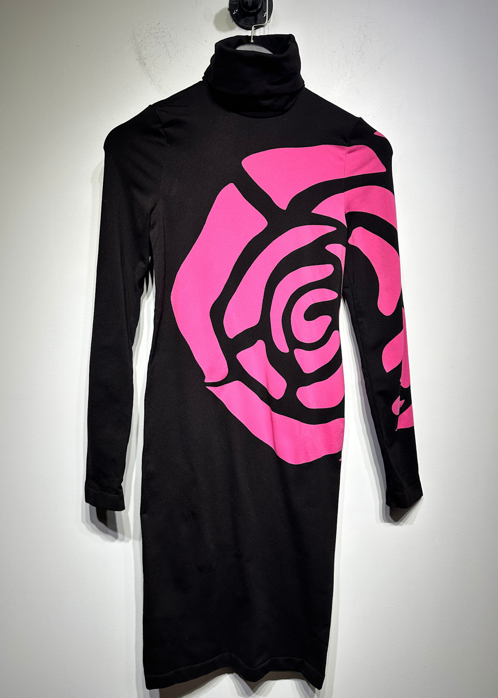 Wolford Black/Pink Slim Dress S