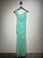 Milla Teal Sequin Maxi Dress S