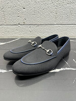 Gucci Black / Dark Blue Loafers Fits 11
