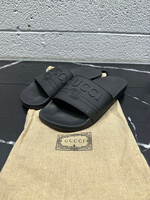 Gucci Black on Black Slides 8