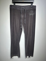 Y2K Juicy Couture Grey Logo Track Pants Fem 30