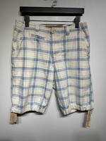 Abercrombie Y2K Blue Plaid Shorts Masc 30