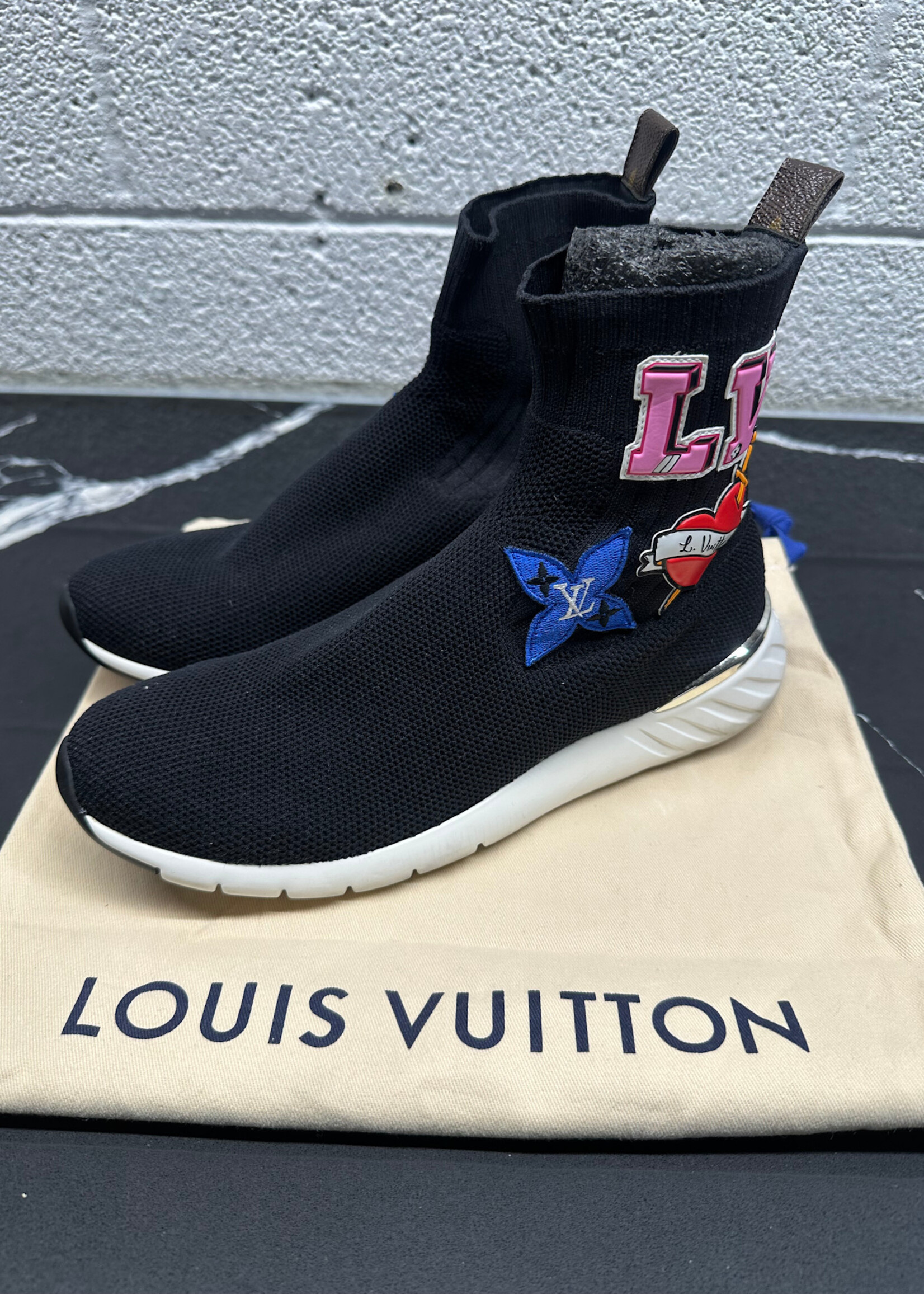 Louis Vuitton Patches Sock Sneakers 8