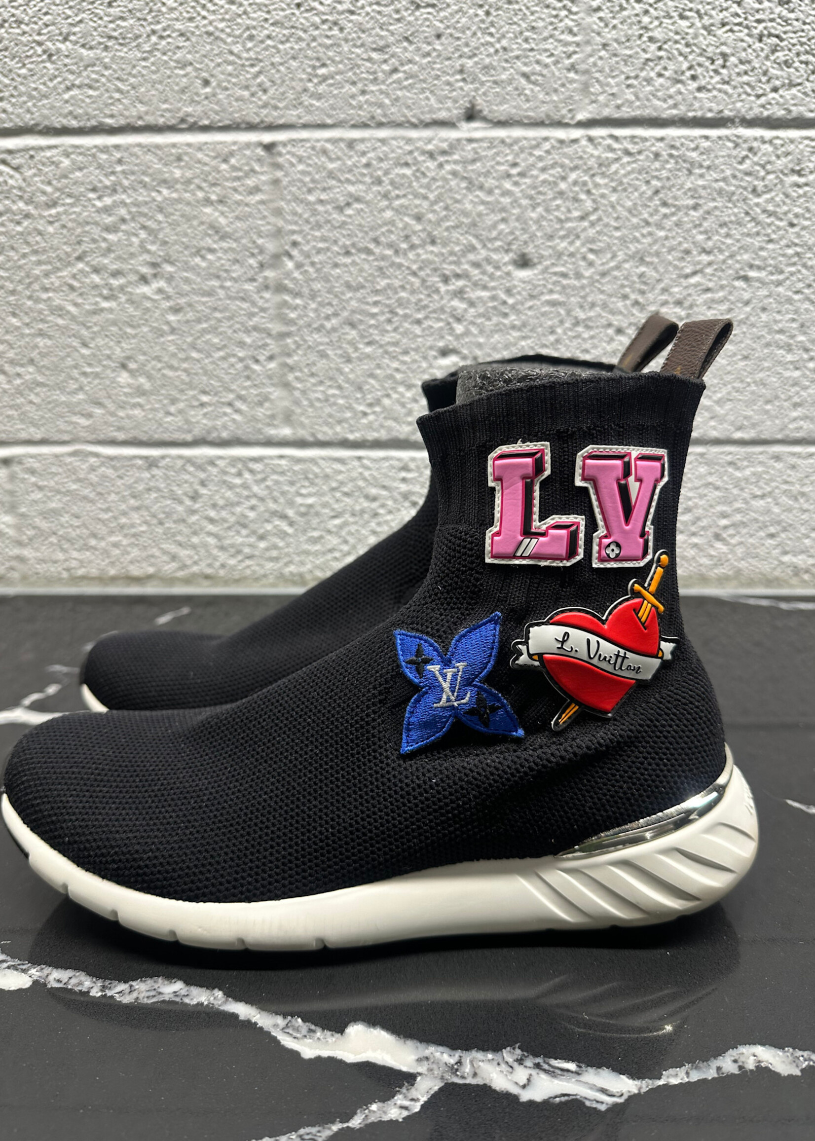 Louis Vuitton Patches Sock Sneakers 8