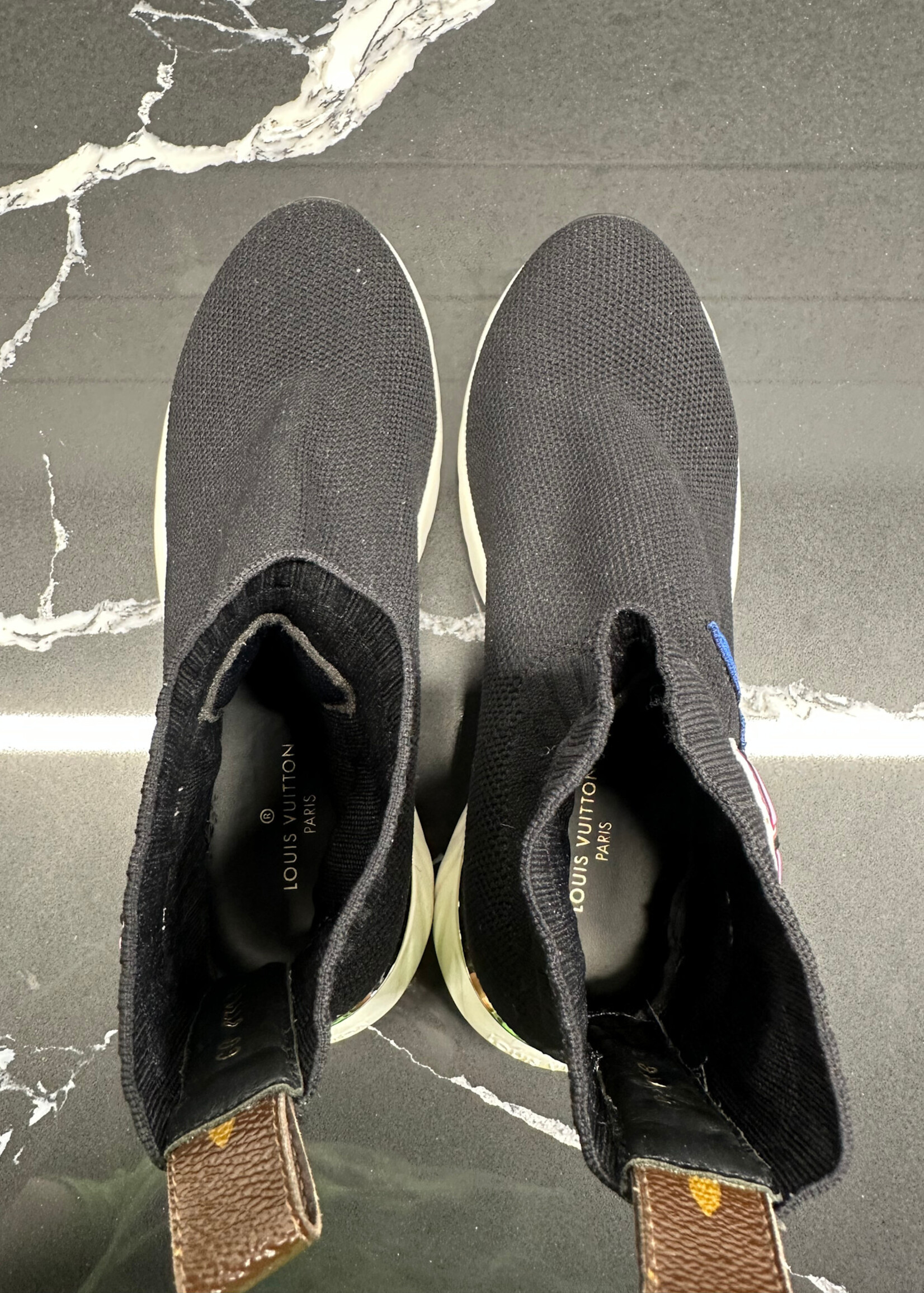 Louis Vuitton Patches Sock Sneakers 8