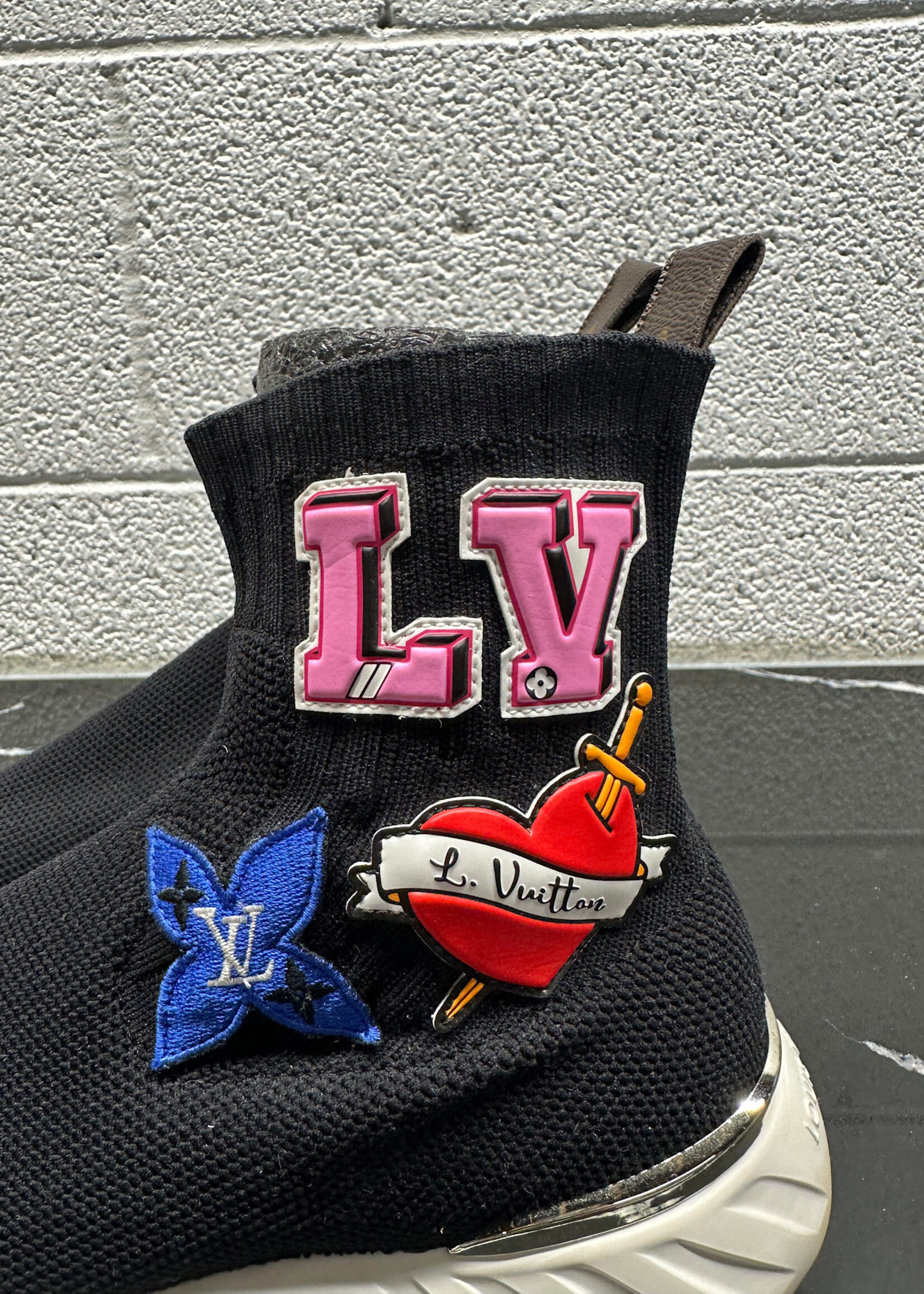 Louis Vuitton Patches Sock Sneakers 8