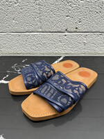 Chloe Blue Lace Sandals 39/8 (Retail: $490)