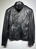 Triangles Genuine Leather Jacket Masc M