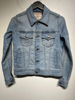 NWT True Religion Light Wash Jean Jacket Fem S