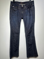 Bebe 2000s Dark Wash Bedazzled Pocket Jeans Fem 29