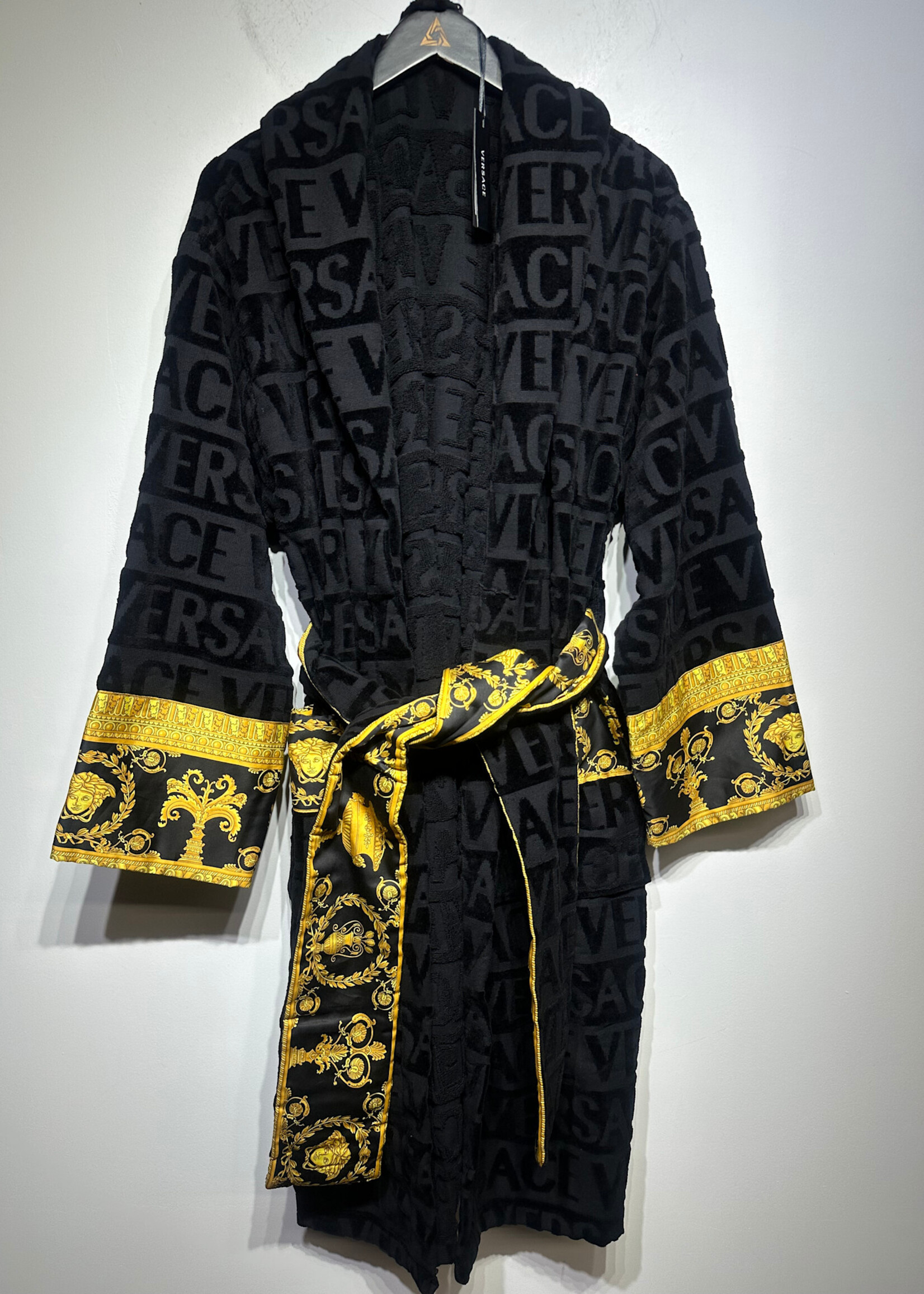NWT Versace I Heart Baroque Robe Unisex L Retail: $550