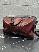 MCM Weekender Metallic Duffle Bag