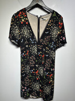 Alice & Olivia Black Floral Dress 8/M