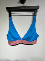 Versace Blue Pink Sports Bra Top S/4