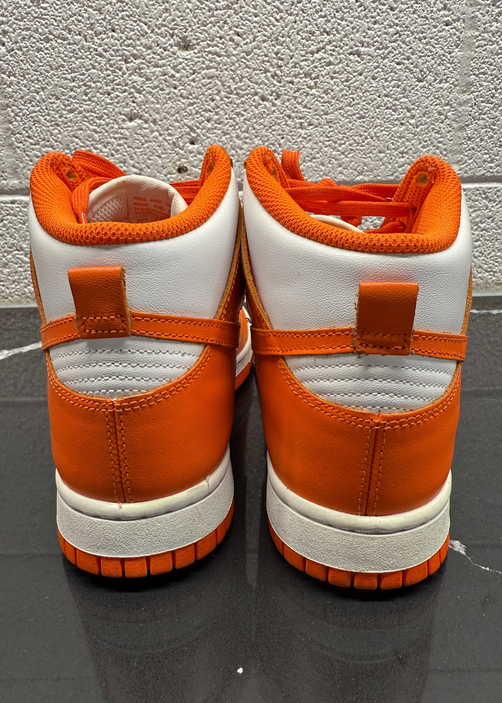 Nike Dunk High Syracuse Fem 7.5