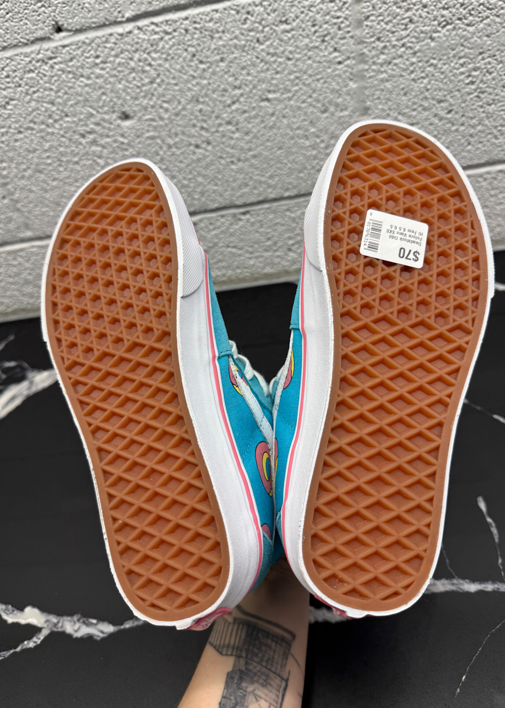 Deadstock Odd Future Vans SK8 Hi Fem 6.5