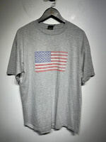 Harley American Flag Tee Grey XL