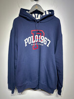 Polo RL Navy Blue Logo Hoodie XXL