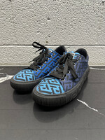 Versace Blue Canvas Sneakers 42.Masc 9